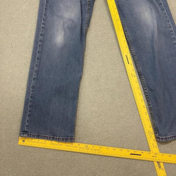 Tommy Bahama Sand Drifter Authentic Straight Jeans Men's 36x30 Blue Cotton Blend - Picture 3 of 7